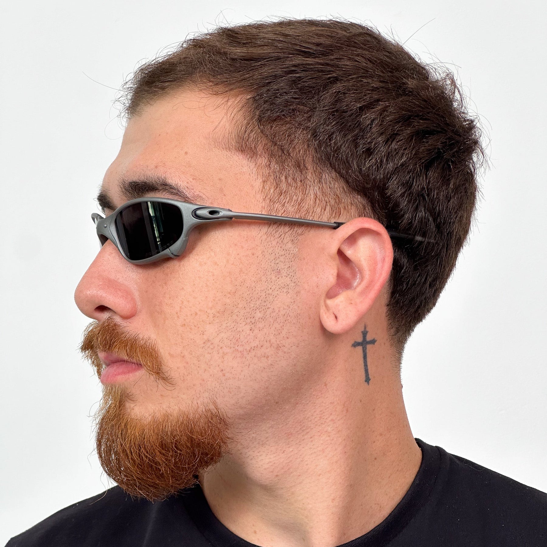 ÓCULOS DE SOL JULIET X METAL LENTE ROXO