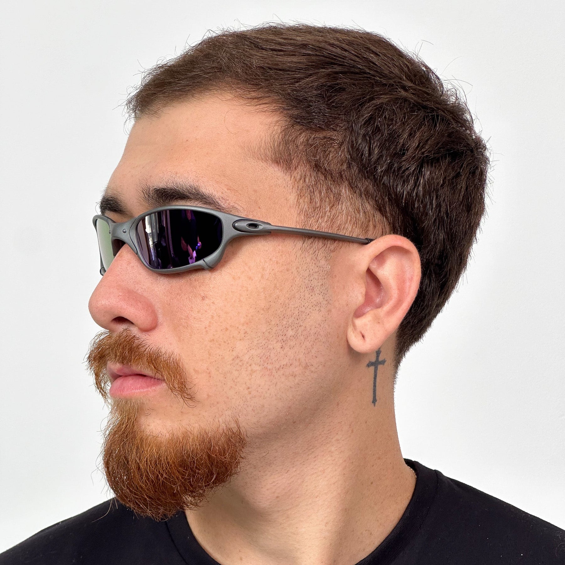 ÓCULOS DE SOL JULIET X METAL LENTE TANZANITE