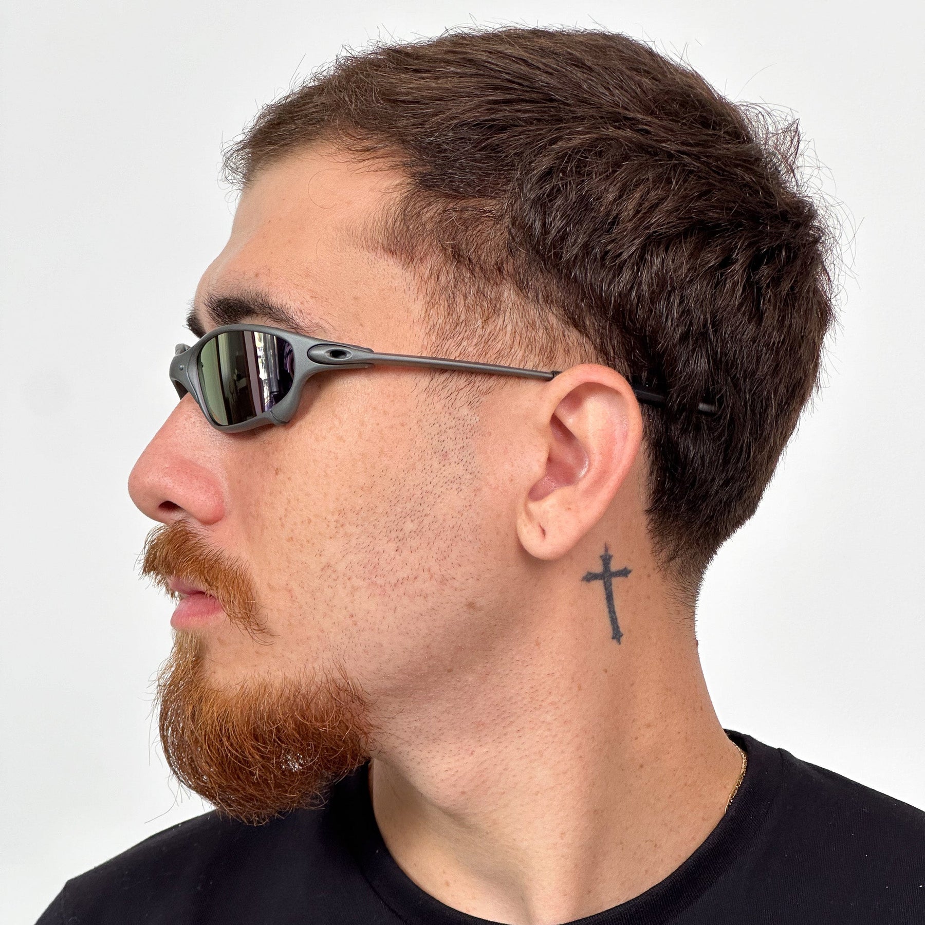 ÓCULOS DE SOL JULIET X METAL LENTE VERMELHO DARK RUBY