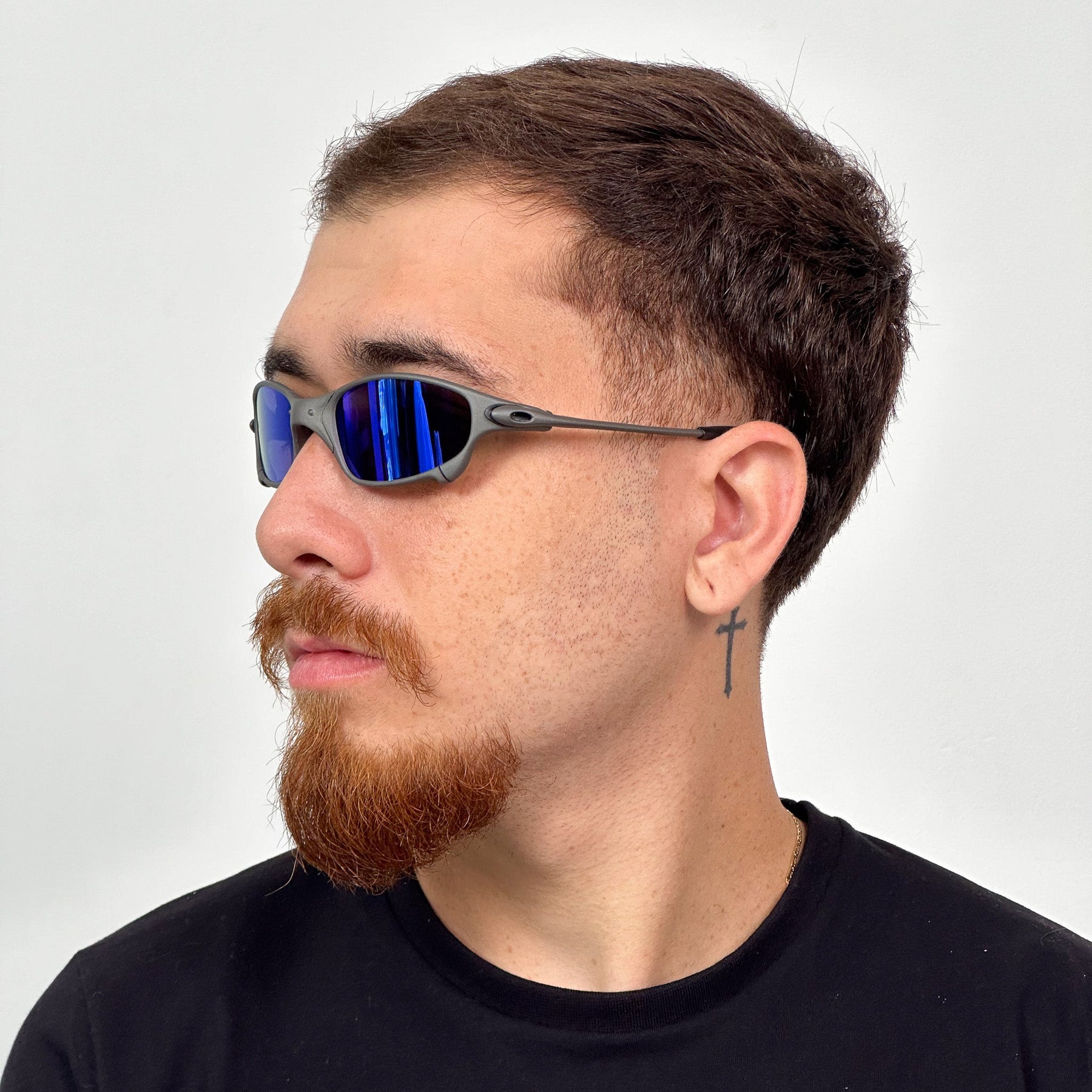 ÓCULOS DE SOL JULIET X METAL LENTE TANZANITE