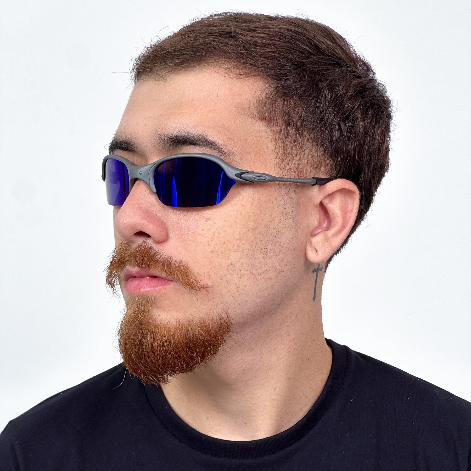 ÓCULOS DE SOL ROMEO 2 X METAL LENTE AZUL ICE THUG