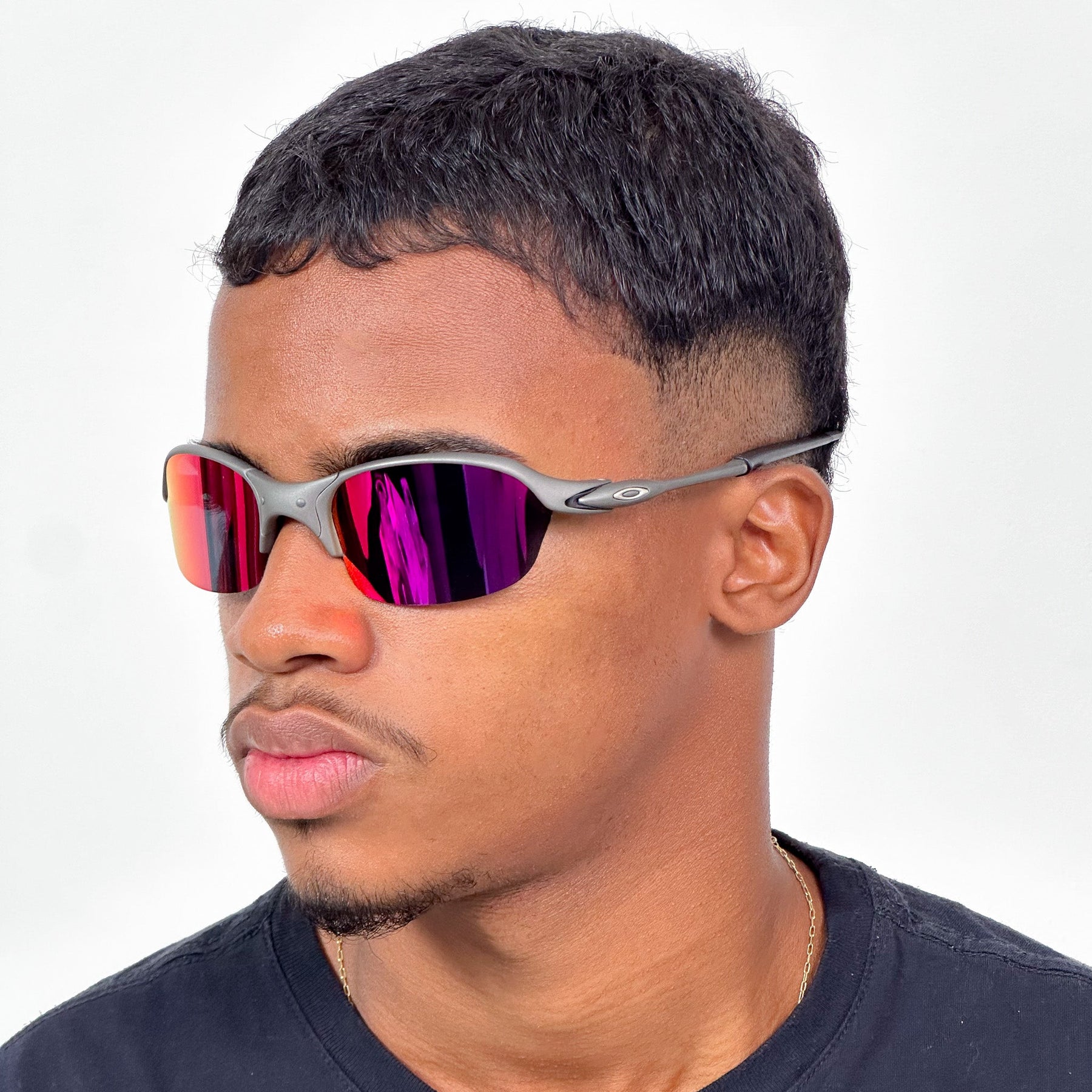 ÓCULOS DE SOL ROMEO 2 X METAL LENTE AZUL ICE THUG