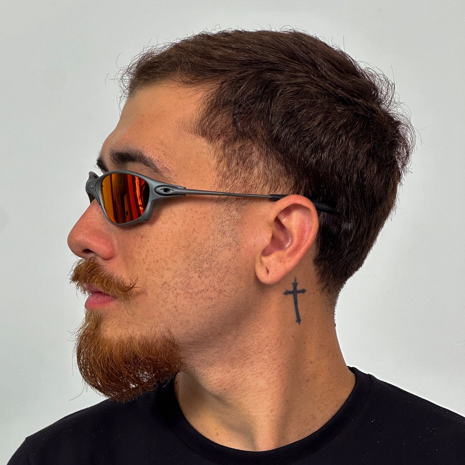 ÓCULOS DE SOL DOUBLE X X METAL LENTE PRETO