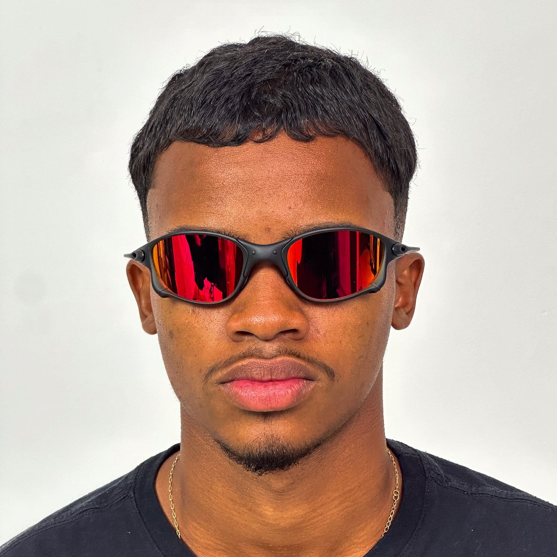 ÓCULOS DE SOL DOUBLE X CARBON LENTE VERMELHO