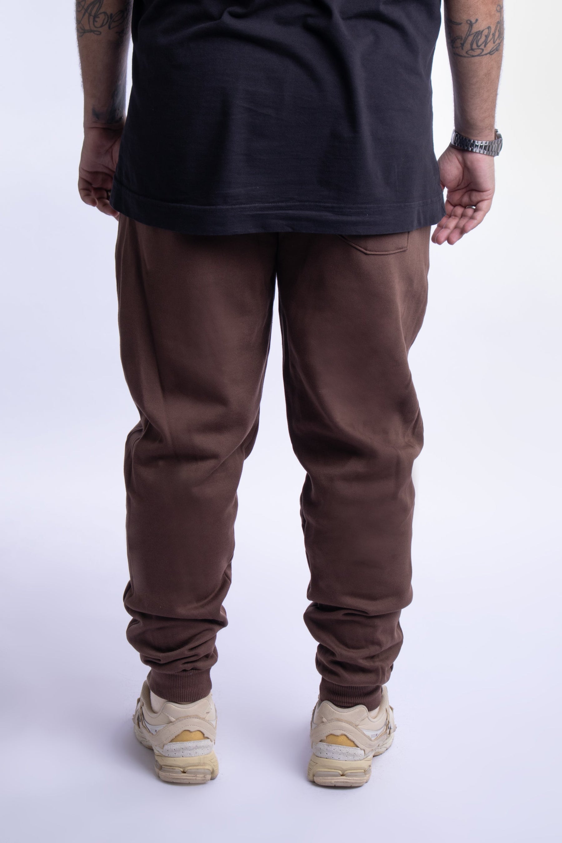 Calça Moletom Overcome OC Relevo Marrom