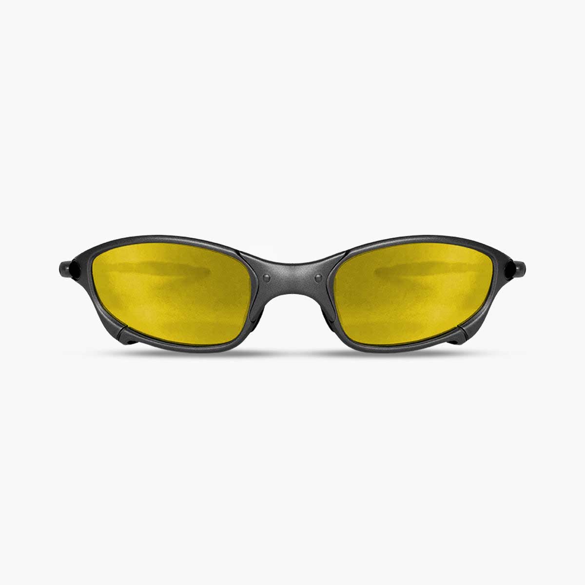 ÓCULOS DE SOL JULIET X METAL LENTE DOURADO