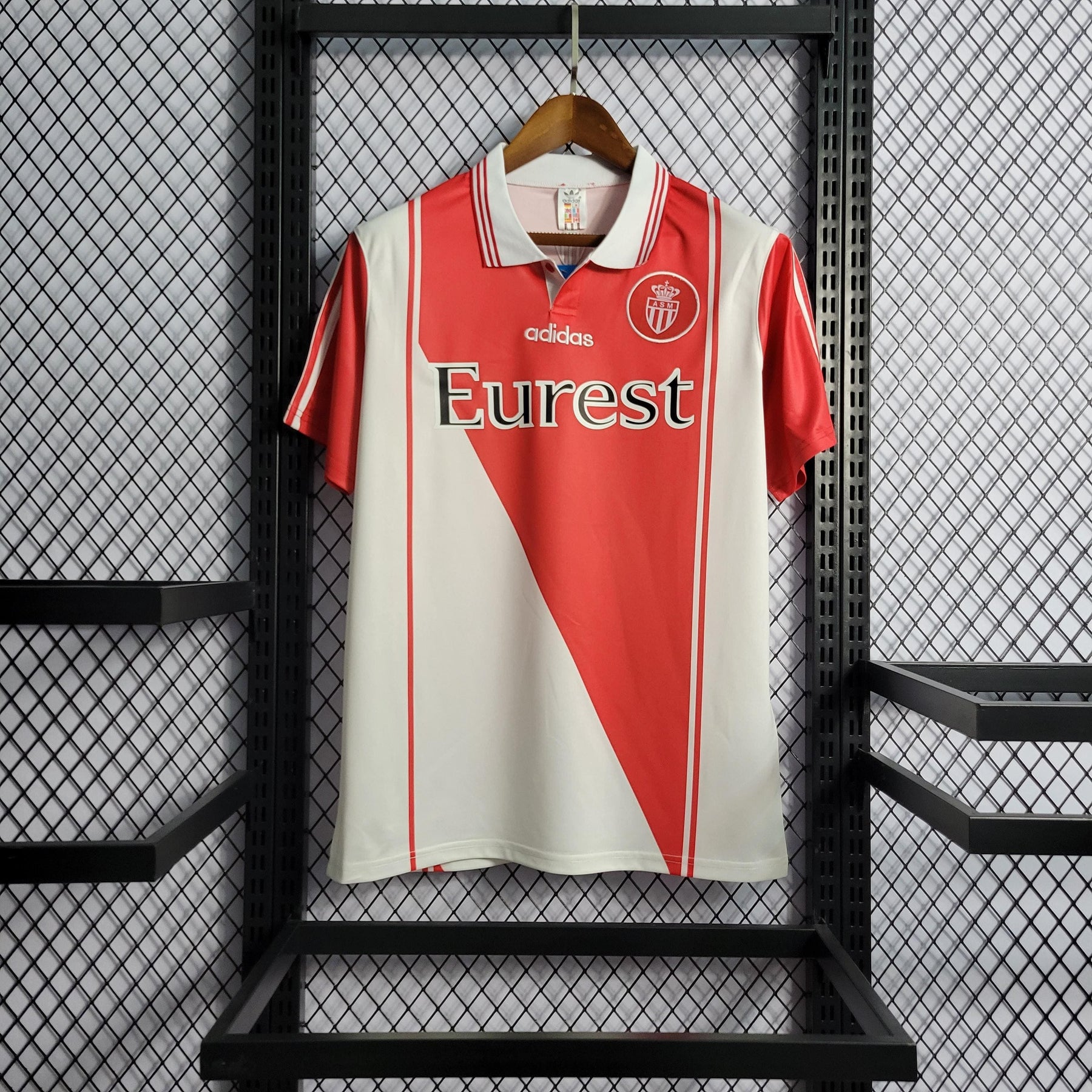Camisa Monaco Home (1) 1998 Adidas Retrô Masculina