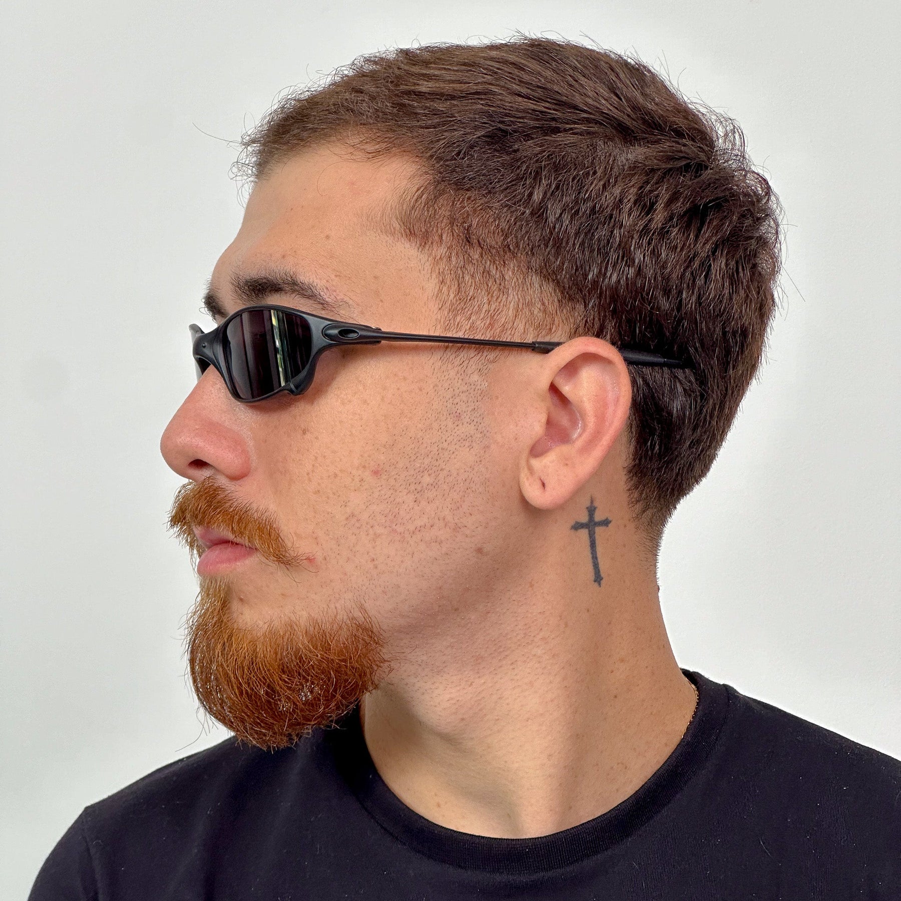 ÓCULOS DE SOL JULIET CARBON LENTE AZUL ESCURO