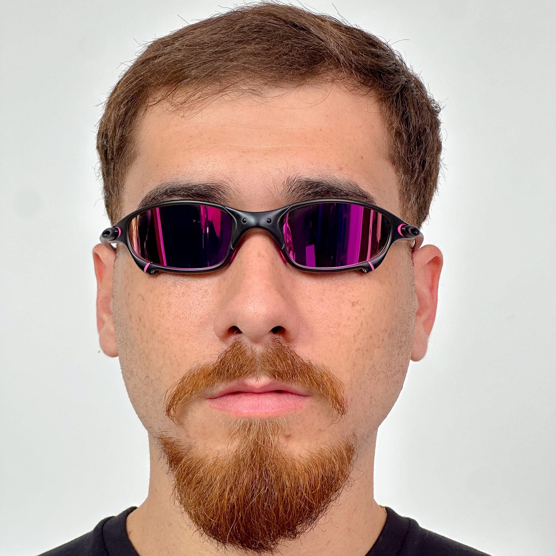 ÓCULOS DE SOL JULIET CARBON LENTE ROSA BORRACHA ROSA