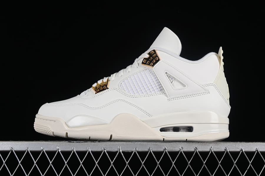 Pronta Entrega - Air Jordan 4 Metallic Gold
