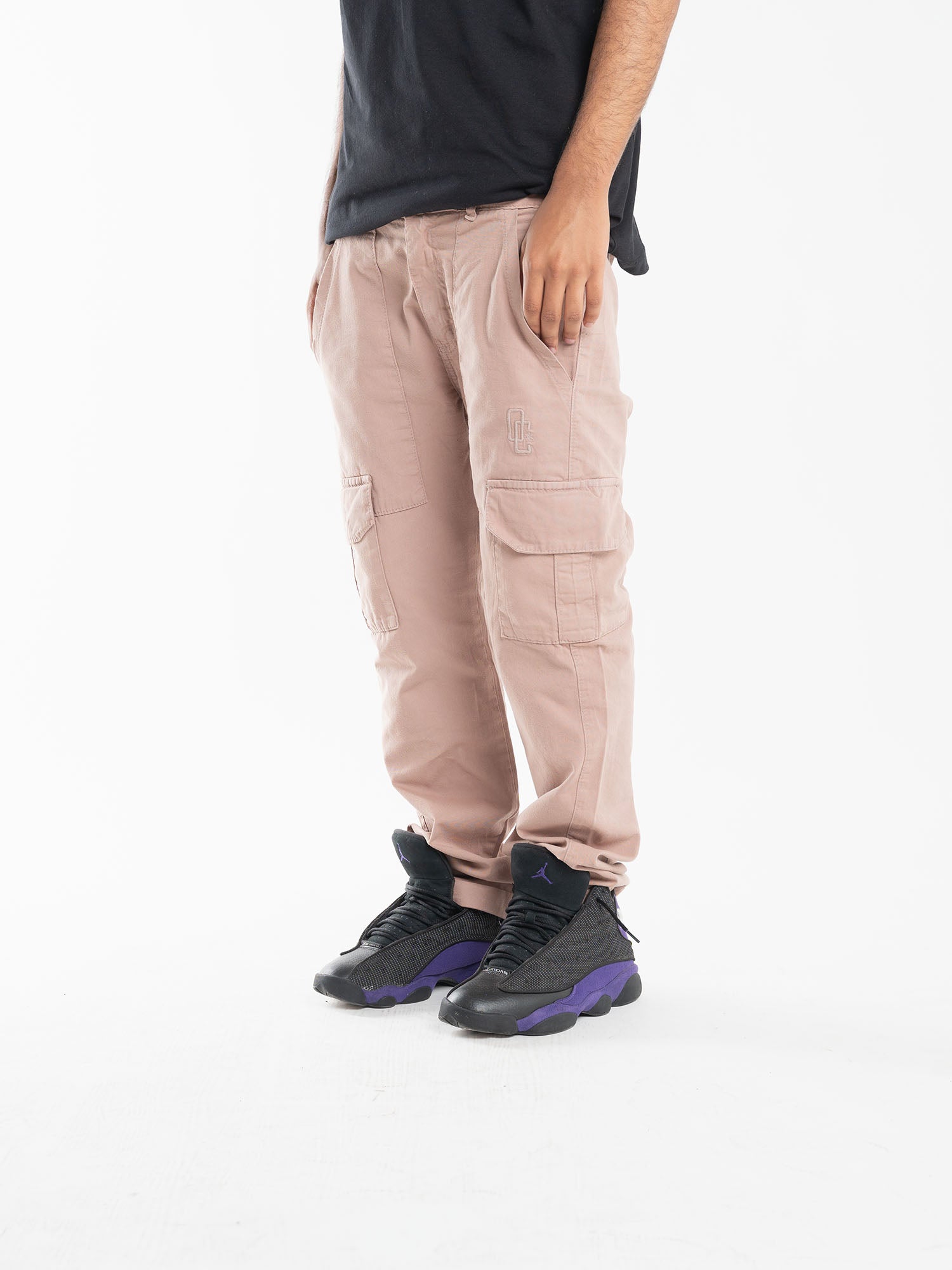 Calça Cargo Overcome Casual Bege