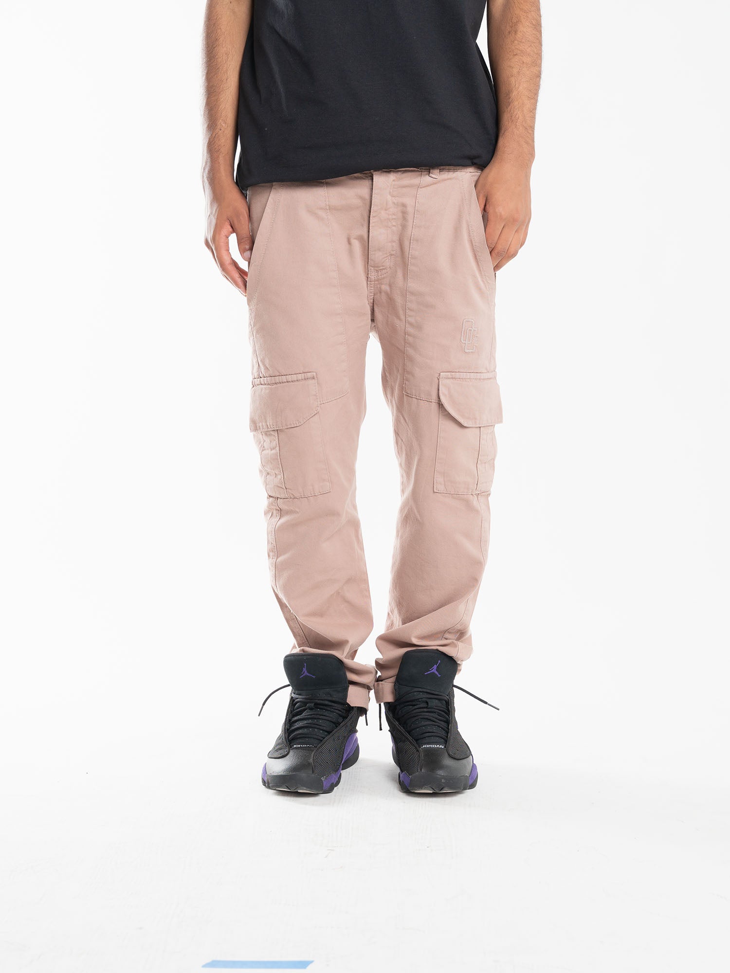 Calça Cargo Overcome Casual Bege