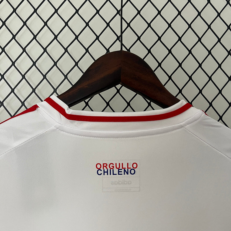 Camisa Chile 24/25 Away II - Branco