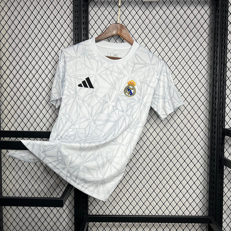 Camisa 24/25 Real Madrid Treino - Branco