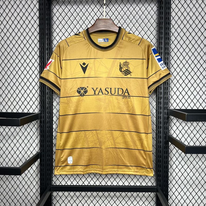 Camisa Real Sociedade II 24/25 - Amarelo