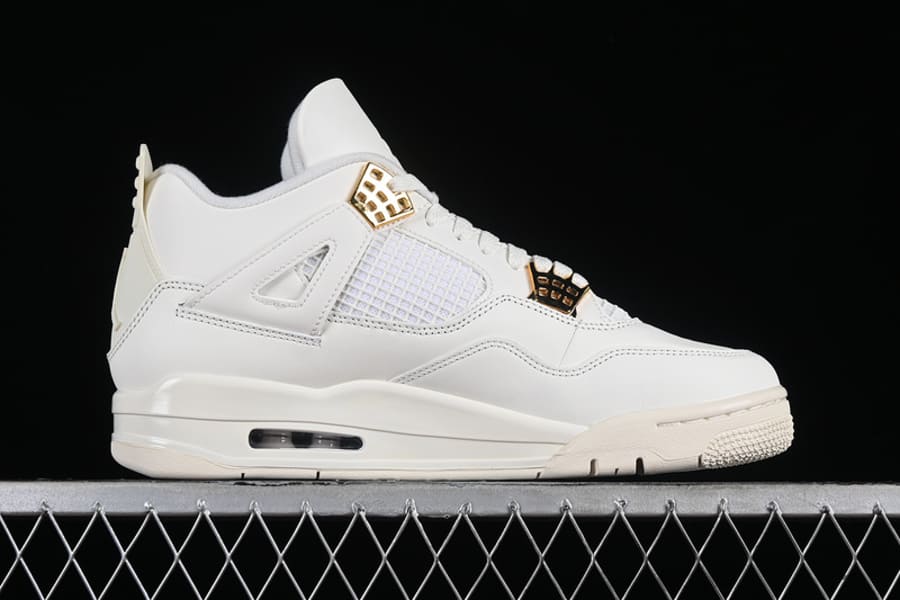 Pronta Entrega - Air Jordan 4 Metallic Gold
