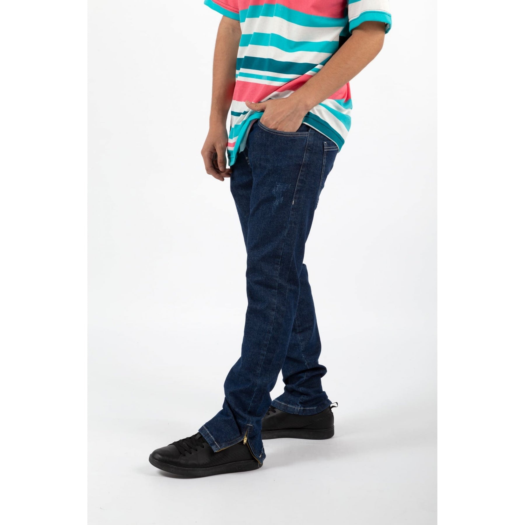 Calça Jeans Overcome Azul Escuro