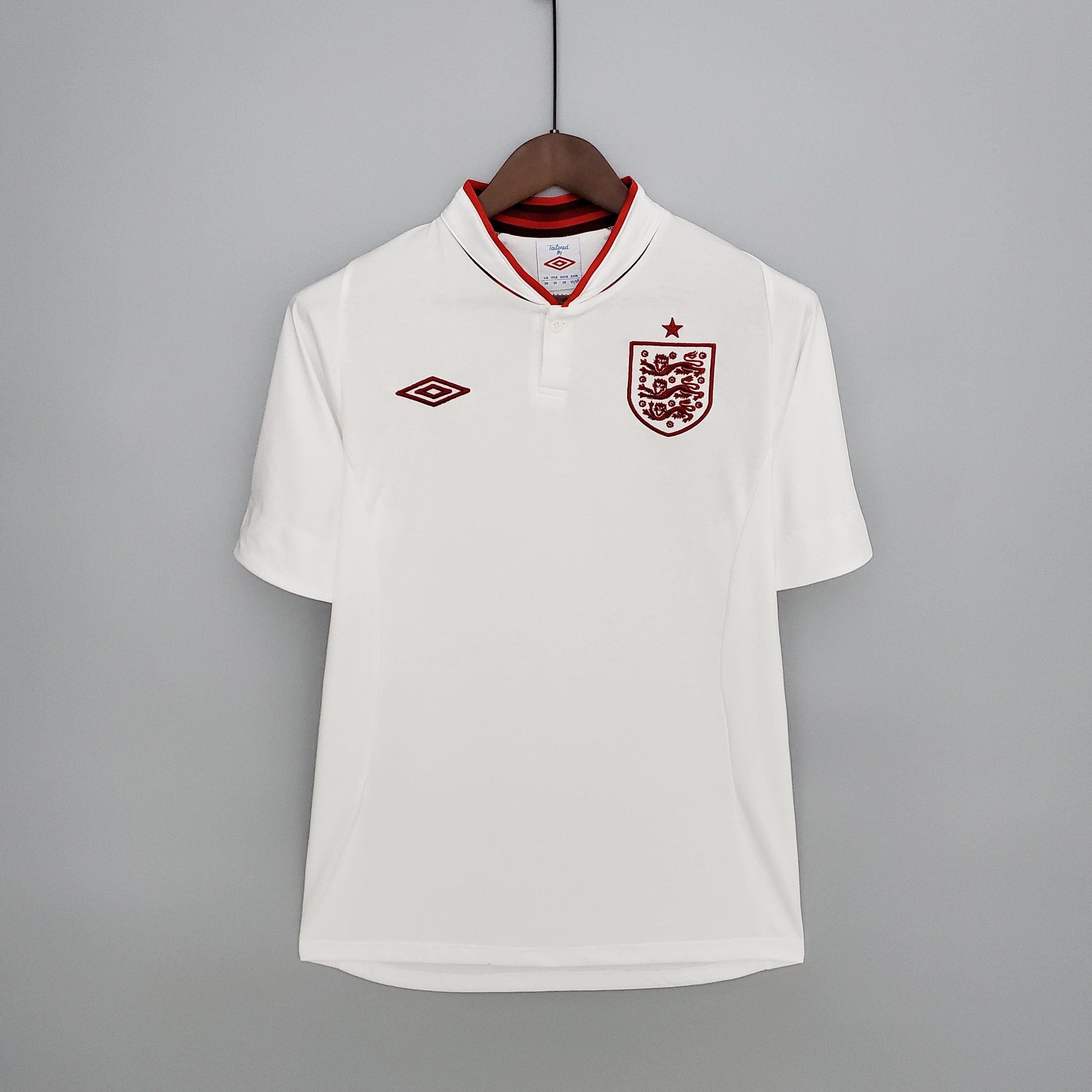 Camisa Inglaterra Home (1) 2012 Umbro Retrô Masculina