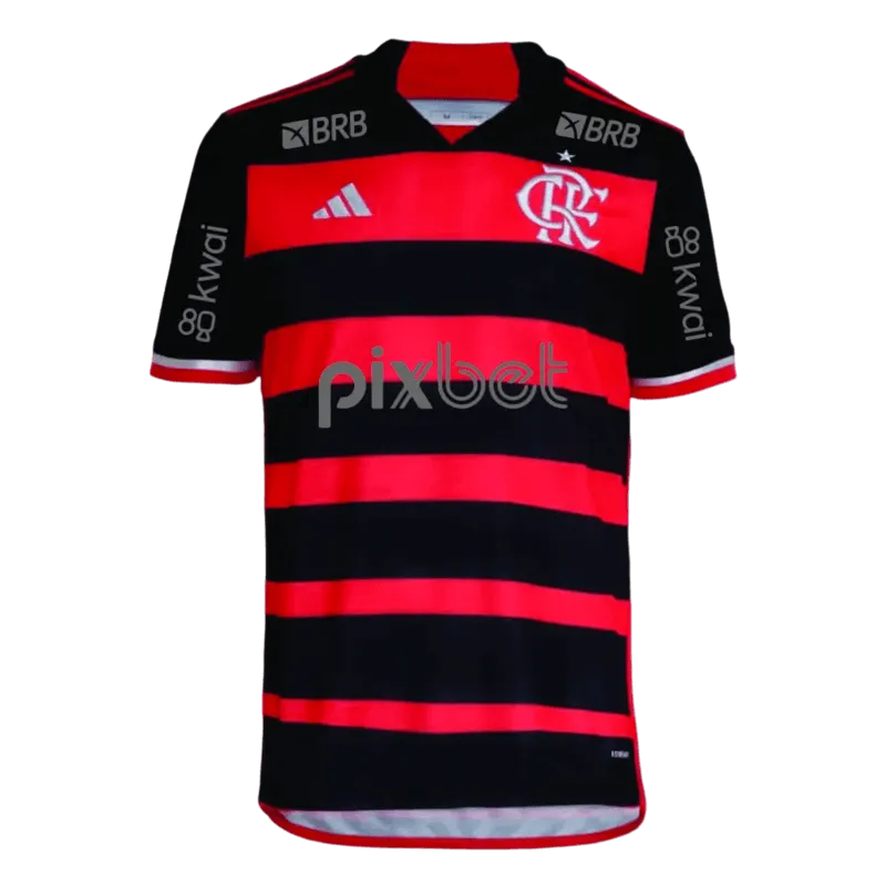 Camisa do Flamengo 2024/25 - HOME + Patrocínios