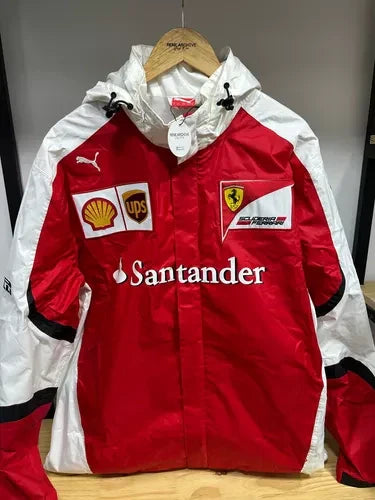 JAQUETA PUMA FERRARI SANTANDER VERMELHA