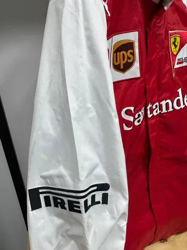 JAQUETA PUMA FERRARI SANTANDER VERMELHA