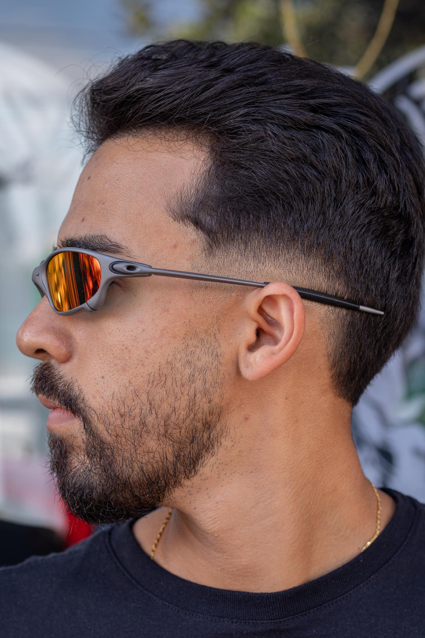 ÓCULOS DE SOL JULIET X METAL LENTE TANZANITE