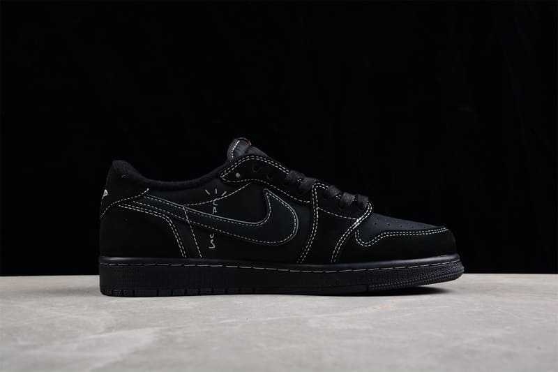 Pronta Entrega - Travis Scott x Air Jordan 1 Low OG Triple Black