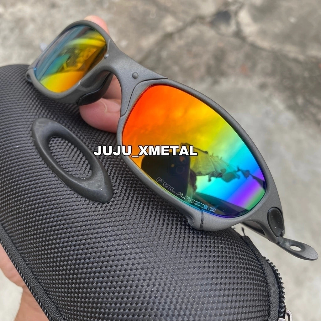 Óculos de Sol Juliet X-Metal Arco Iris + Estojo Case