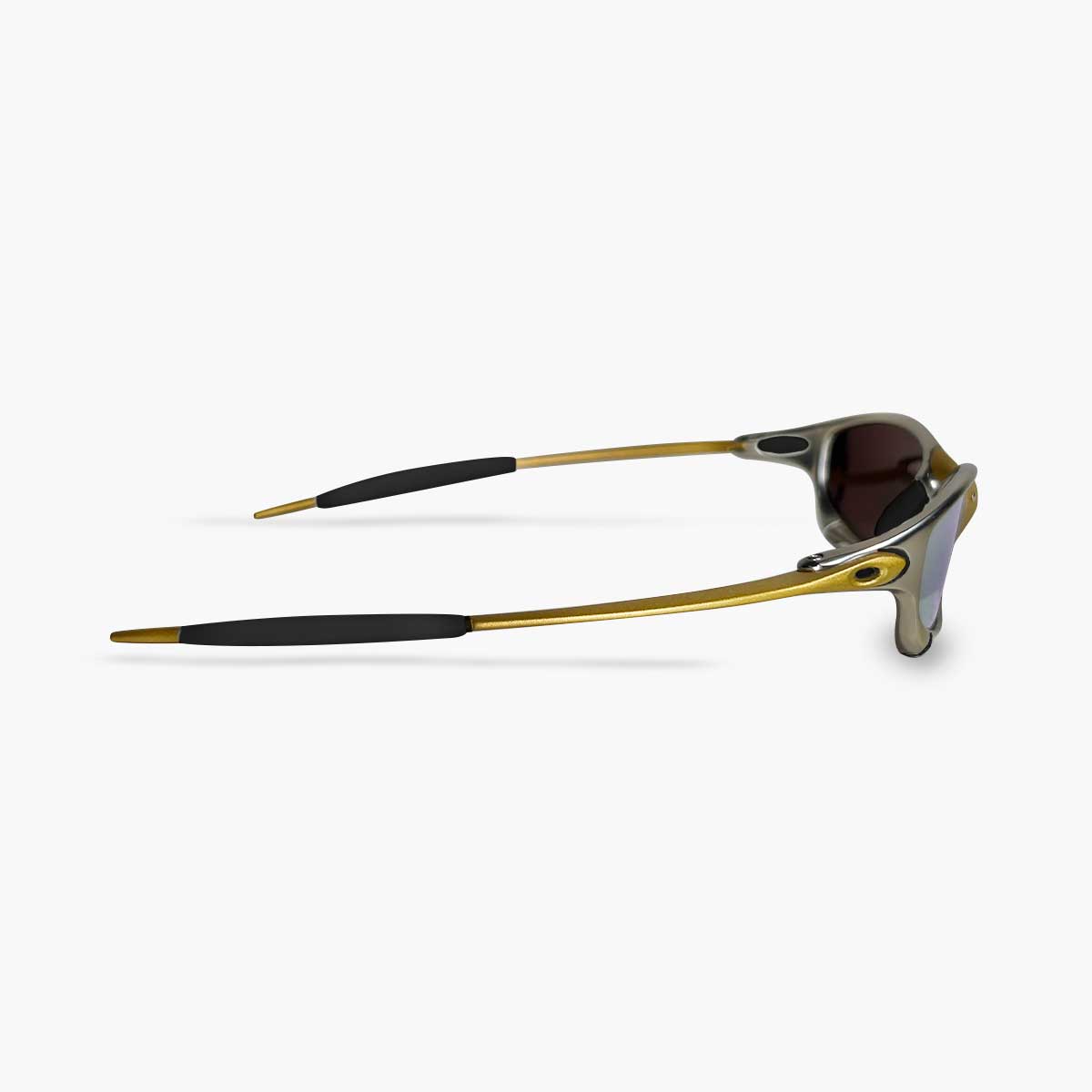 ÓCULOS DE SOL JULIET 24K BORRACHA PRETA