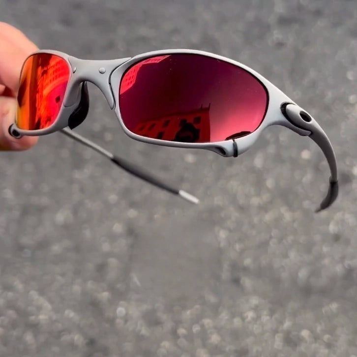 Óculos de Sol Juliet X-Metal Dark Ruby Premium