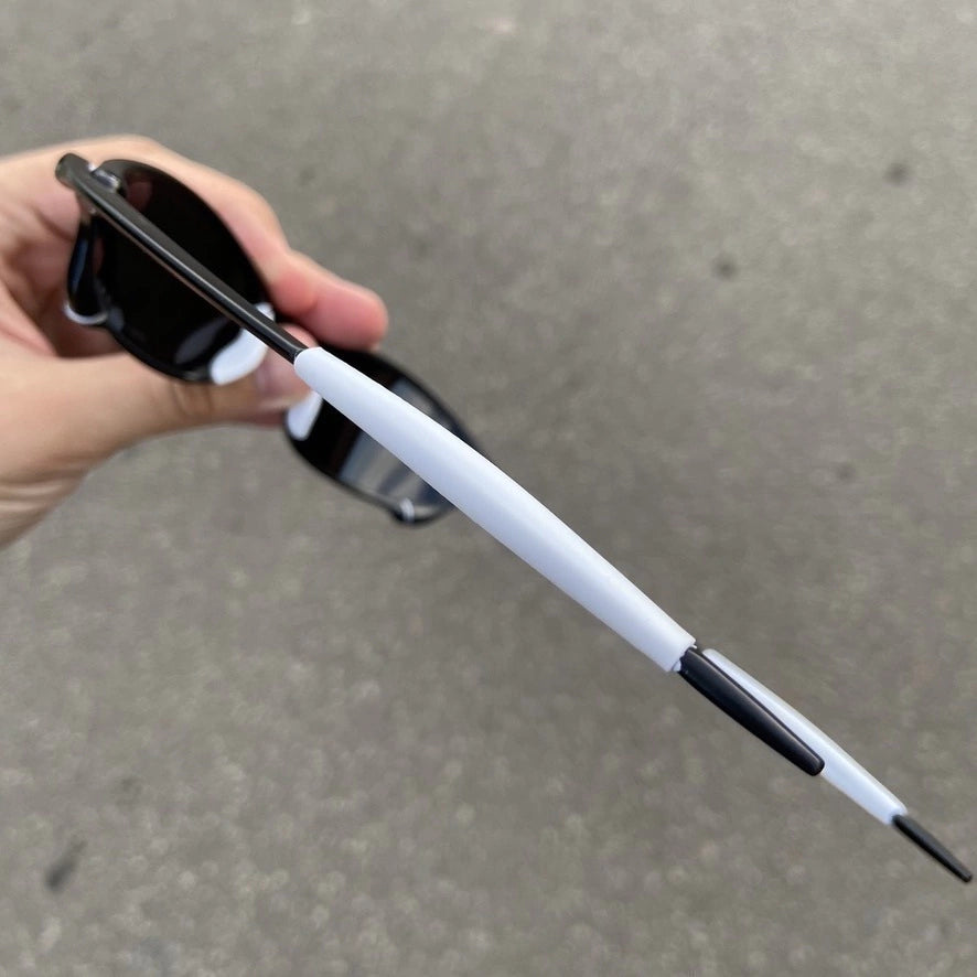 Óculos de Sol Juliet X Metal Carbon Liquid Metal Pinada + Kit Branco