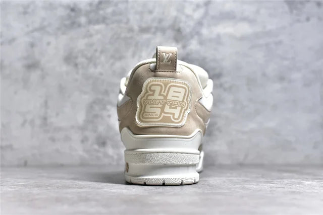 Pronta Entrega - Louis Vuitton LV Skate Sneaker Beige White