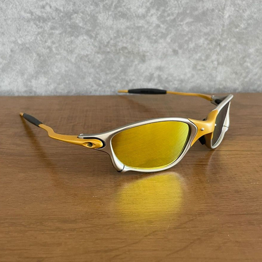 Óculos de Sol Juliet 24K Gold Pinada Premium