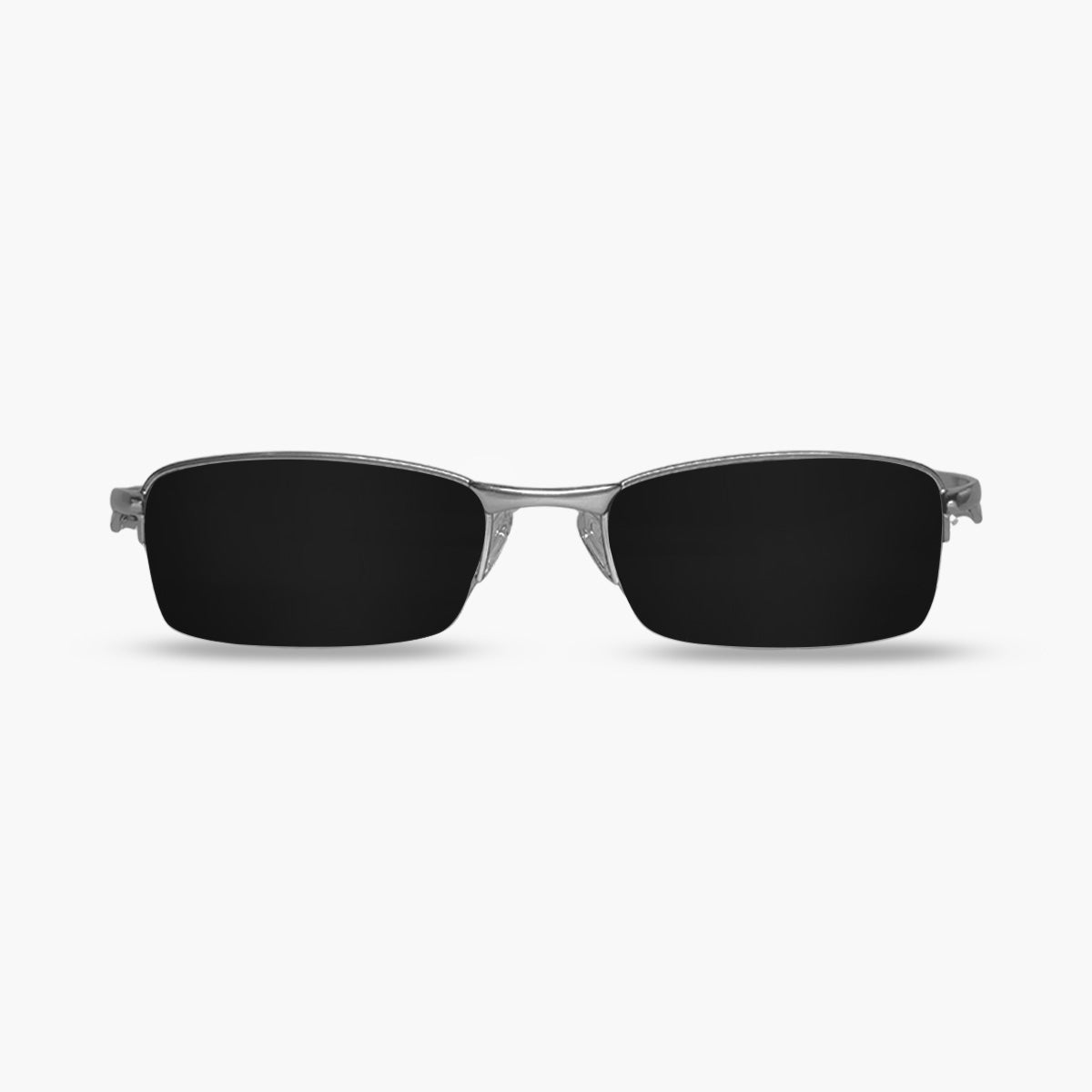 ÓCULOS DE SOL LUPA DO VILÃO PRATA LENTE LIQUID METAL