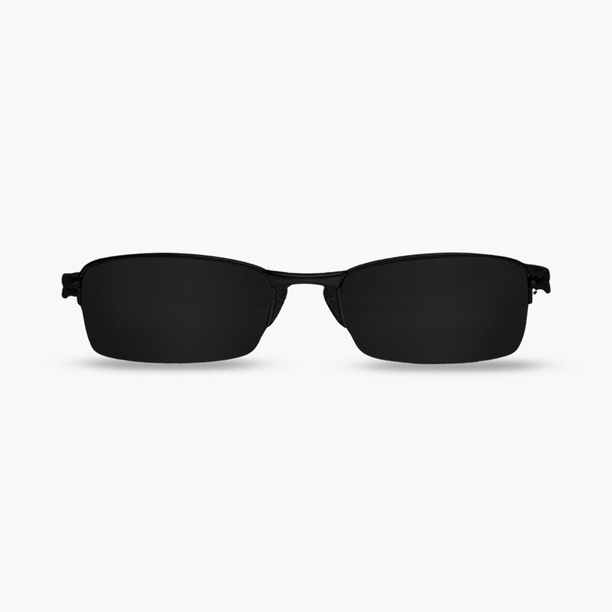 ÓCULOS DE SOL LUPA DO VILÃO PRETO LENTE VERMELHO RUBY