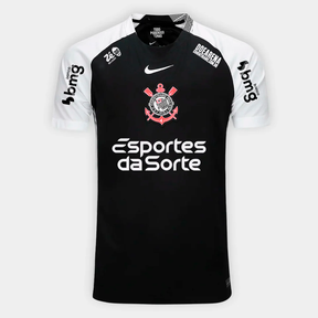 Camisa Nike Corinthians 2025/26 II Torcedor Com Patrocínios