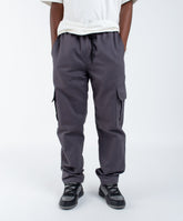 Calça Cargo Overcome Basics Cinza Chumbo