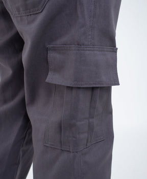 Calça Cargo Overcome Basics Cinza Chumbo