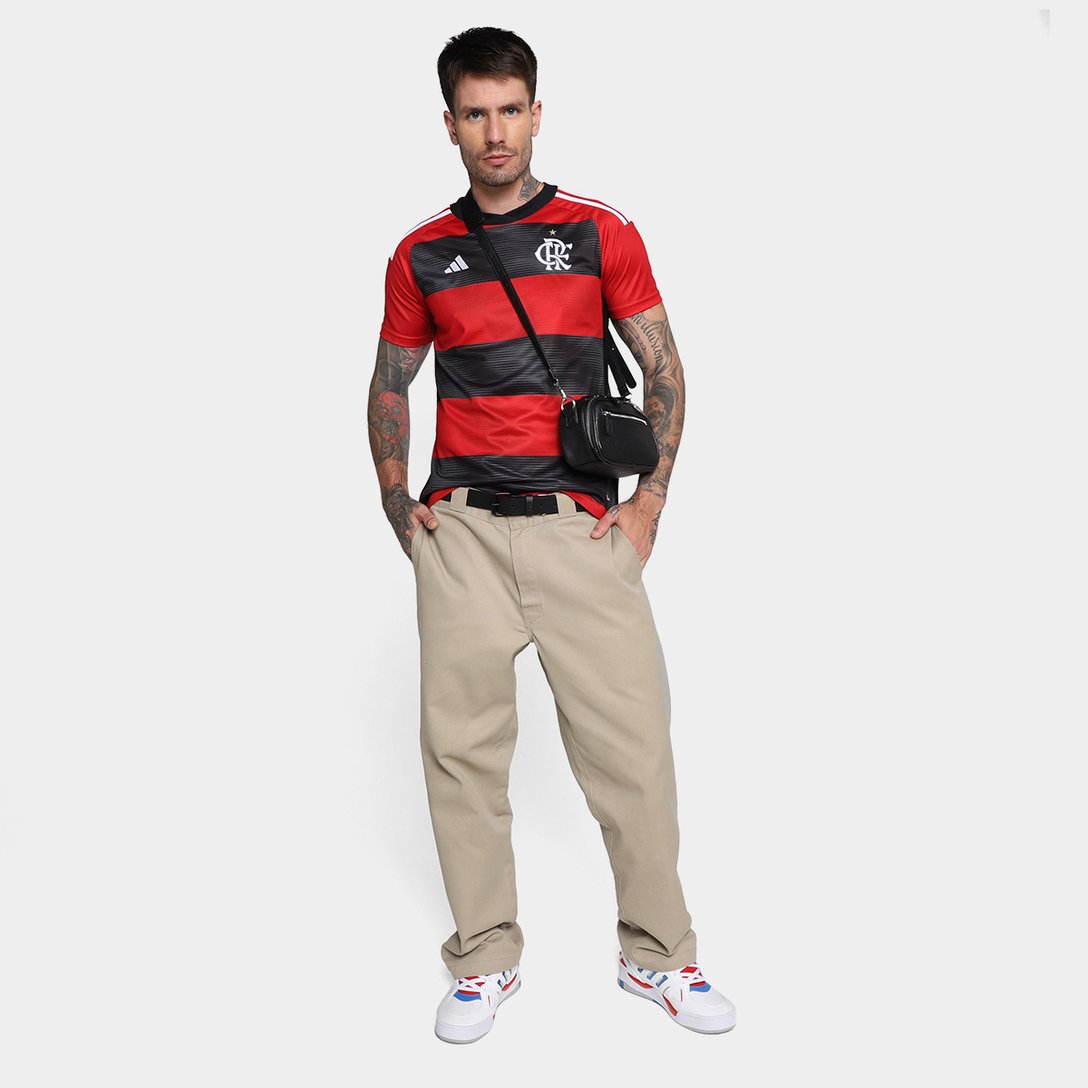 Camisa Flamengo I 23/24 Torcedor Adidas Masculina