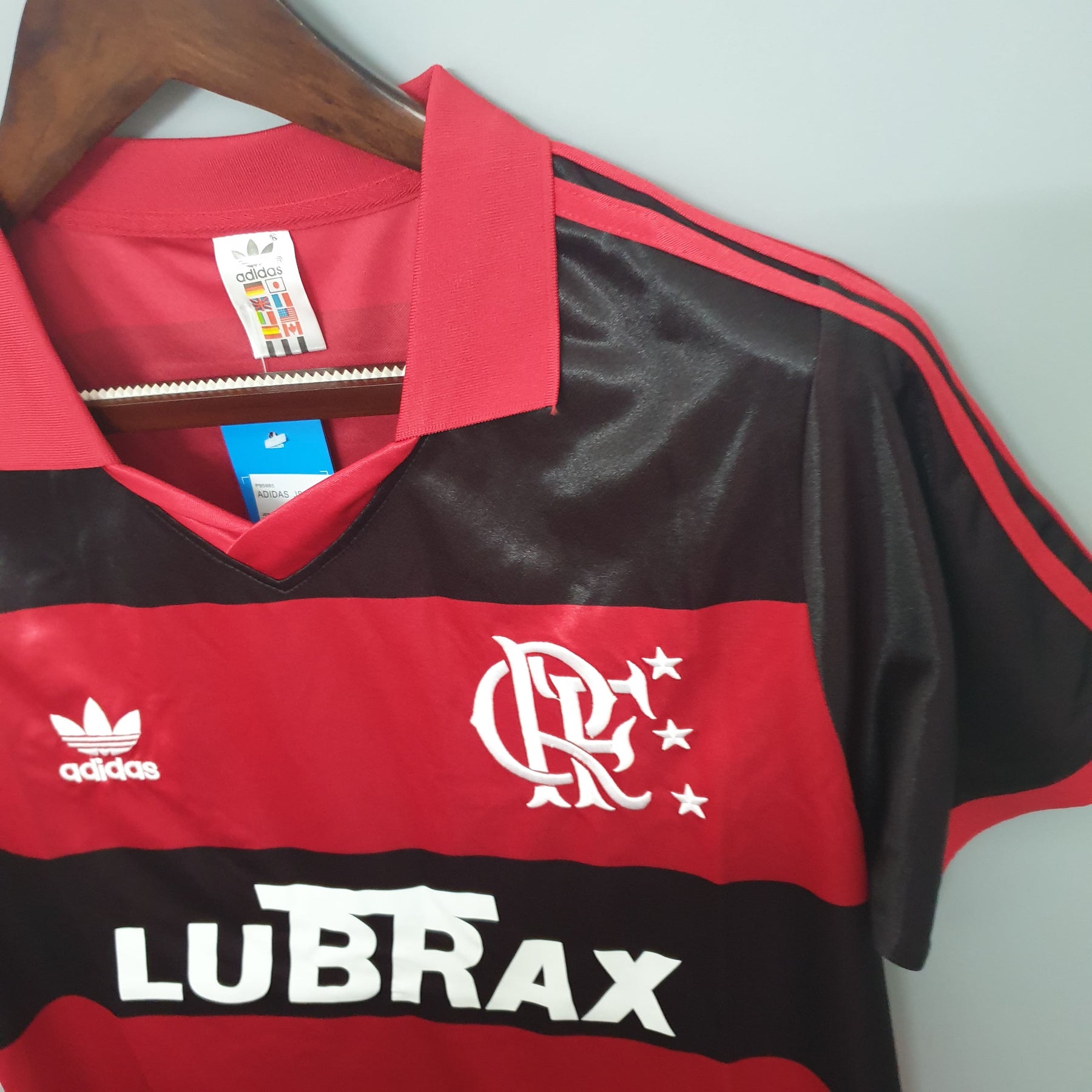 Camisa Flamengo Home (1) 1990 Adidas Retrô Masculina