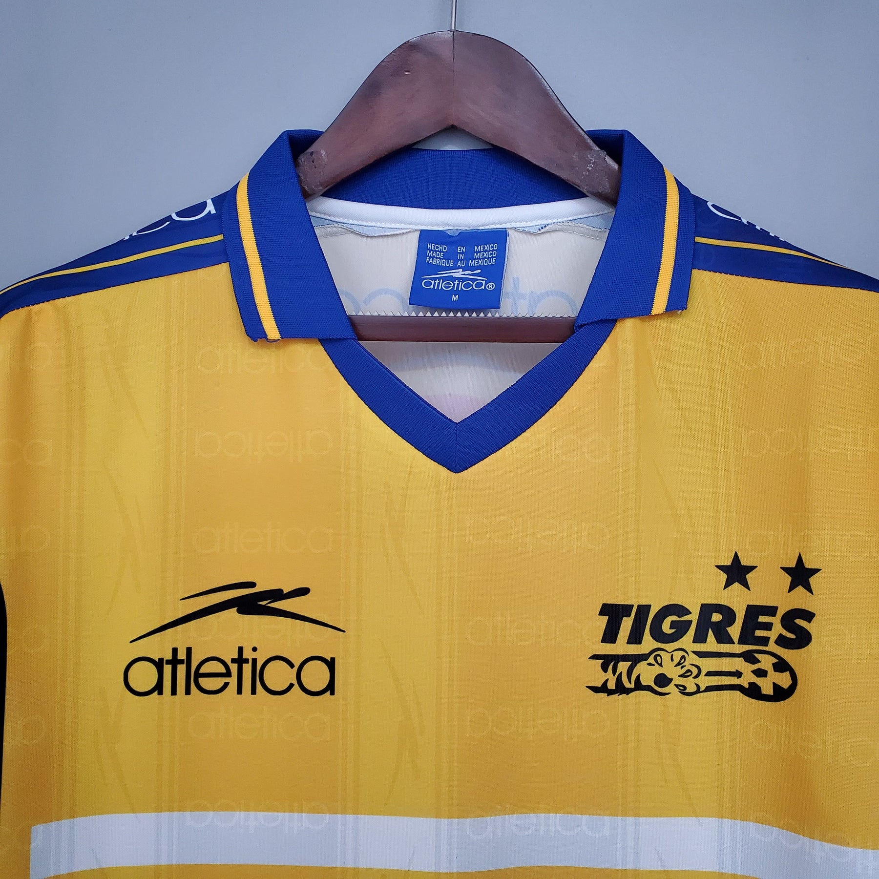 Camisa Tigres Home (1) 1999/00 Atletica Retrô Masculina