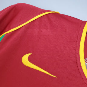 Camisa Portugal Home (1) 2002 Nike Retrô Masculina