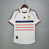 Camisa França Away (2) 1998 Adidas Retrô Masculina