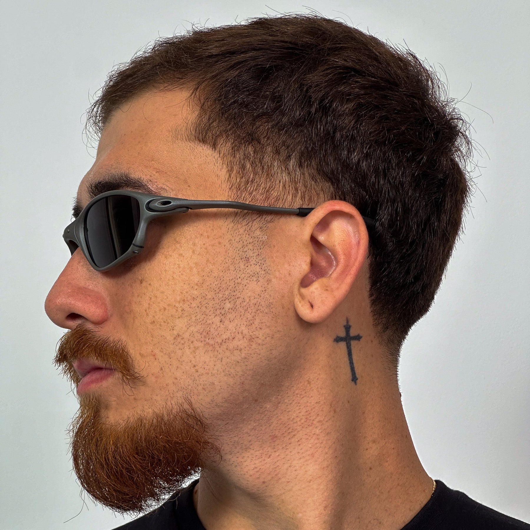 ÓCULOS DE SOL DOUBLE X X METAL LENTE PRETO