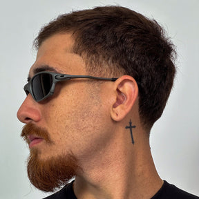 ÓCULOS DE SOL DOUBLE X X METAL LENTE PRETO