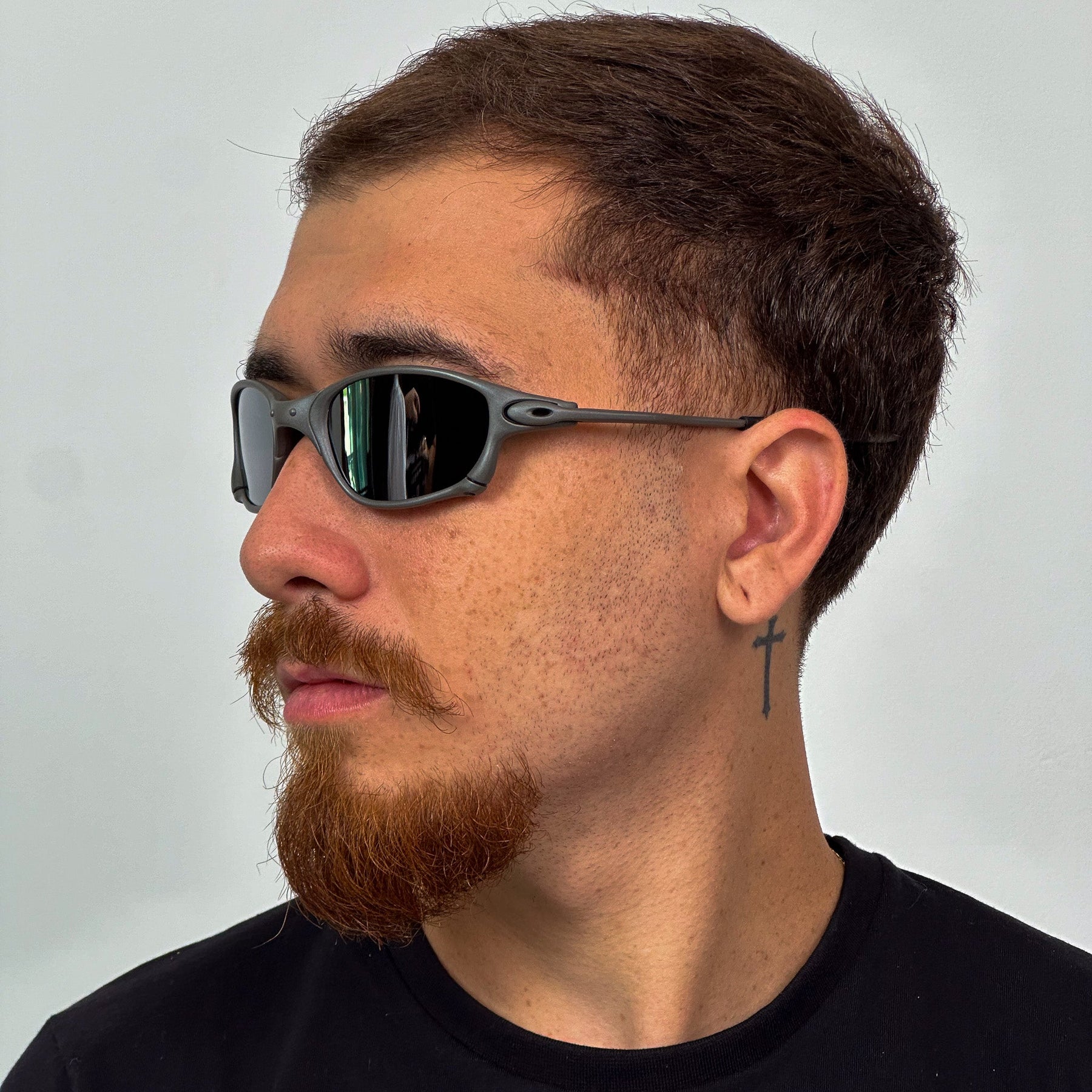 ÓCULOS DE SOL DOUBLE X X METAL LENTE PRETO