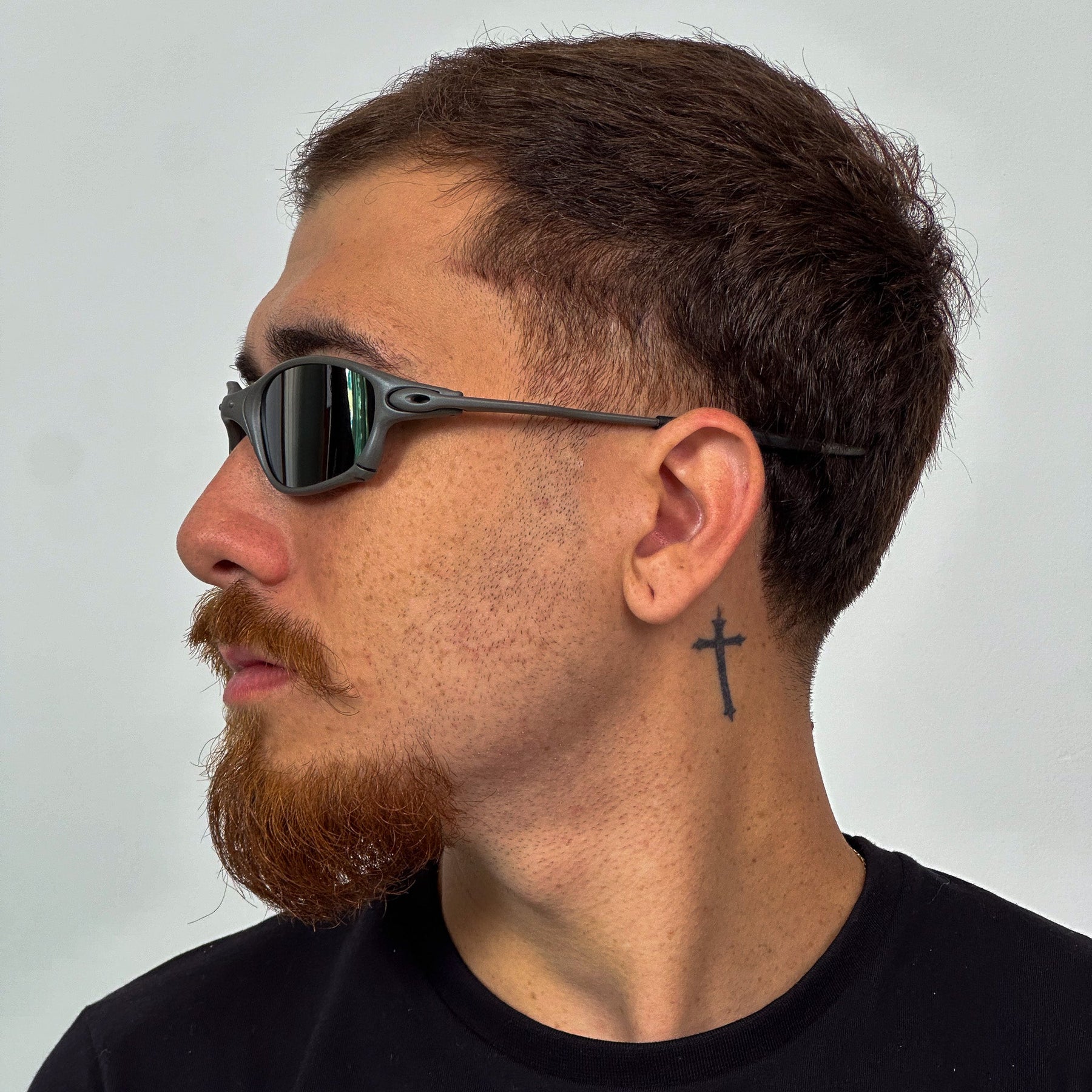 ÓCULOS DE SOL DOUBLE X X METAL LENTE PRETO