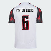 Camisa Adidas Flamengo 2025/26 II AYRTON LUCAS N° 6