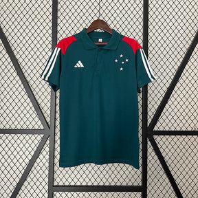 Camisa Cruzeiro Polo 24/25 Adidas - Azul