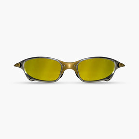 ÓCULOS DE SOL JULIET 24K BORRACHA PRETA